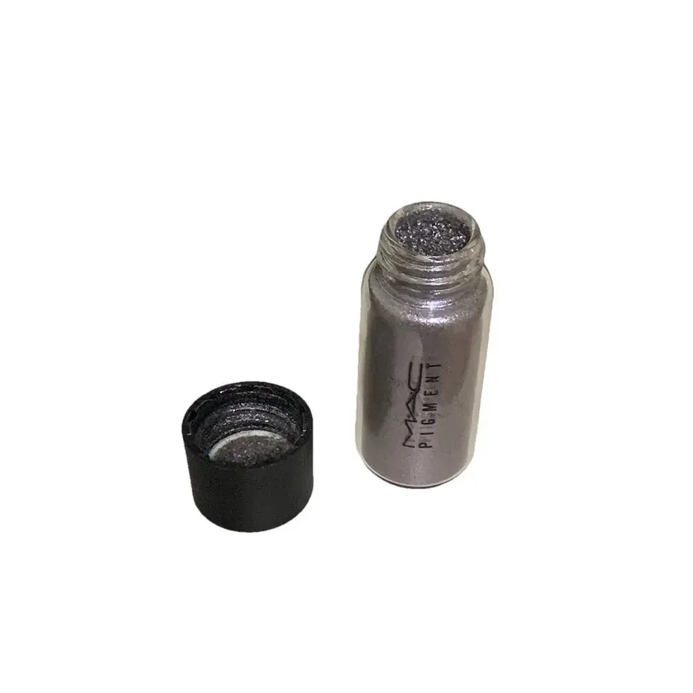 MAC Softwash Grey Pigment Powder Eyeshadow Metallic Silver Gray Loose Vial